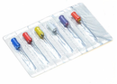6pcs Assorted Hand Use Niti Super Taper Files  Size 19-25mm (Protaper)