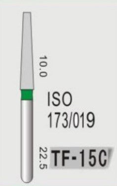TAPER FLAT END (TF) - DIAMOND BURS