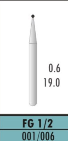 Ball Plain Cut 001 - Carbide Burs