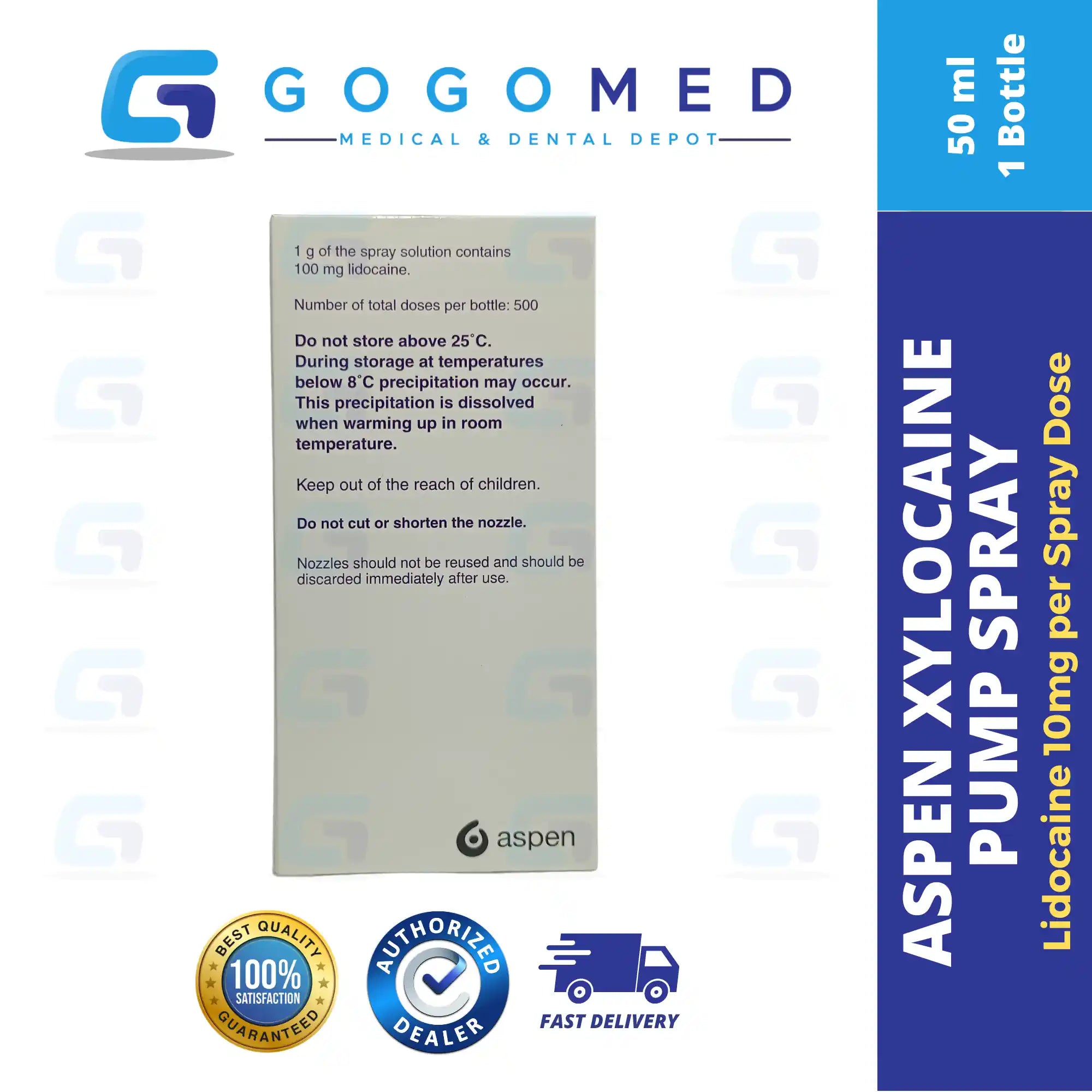 Xylocaine - Pump Spray 50mL (AstraZeneca) (Phased out)