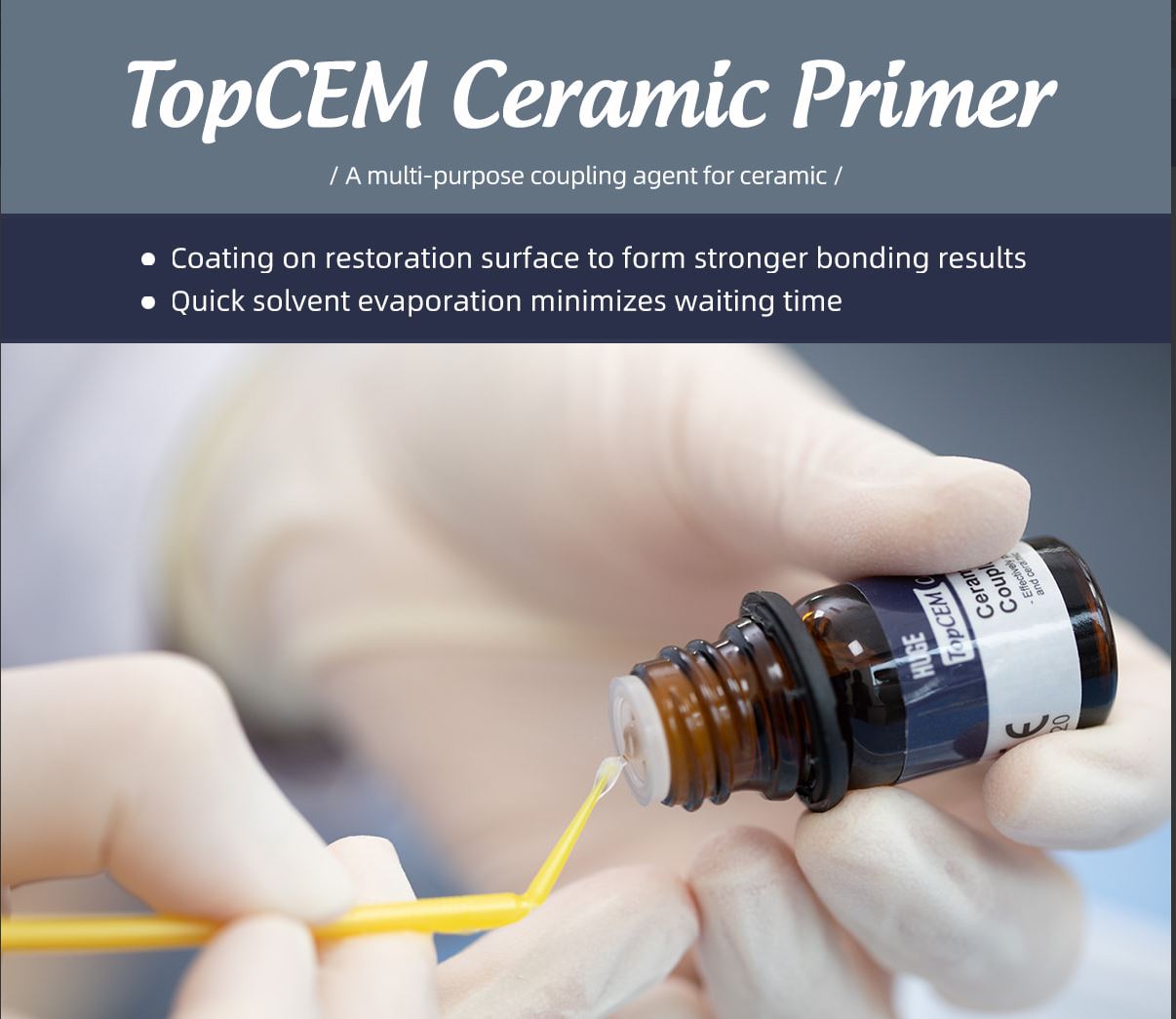 TopCEM Ceramic Coupling Agent - Silane 5mL Bottle
