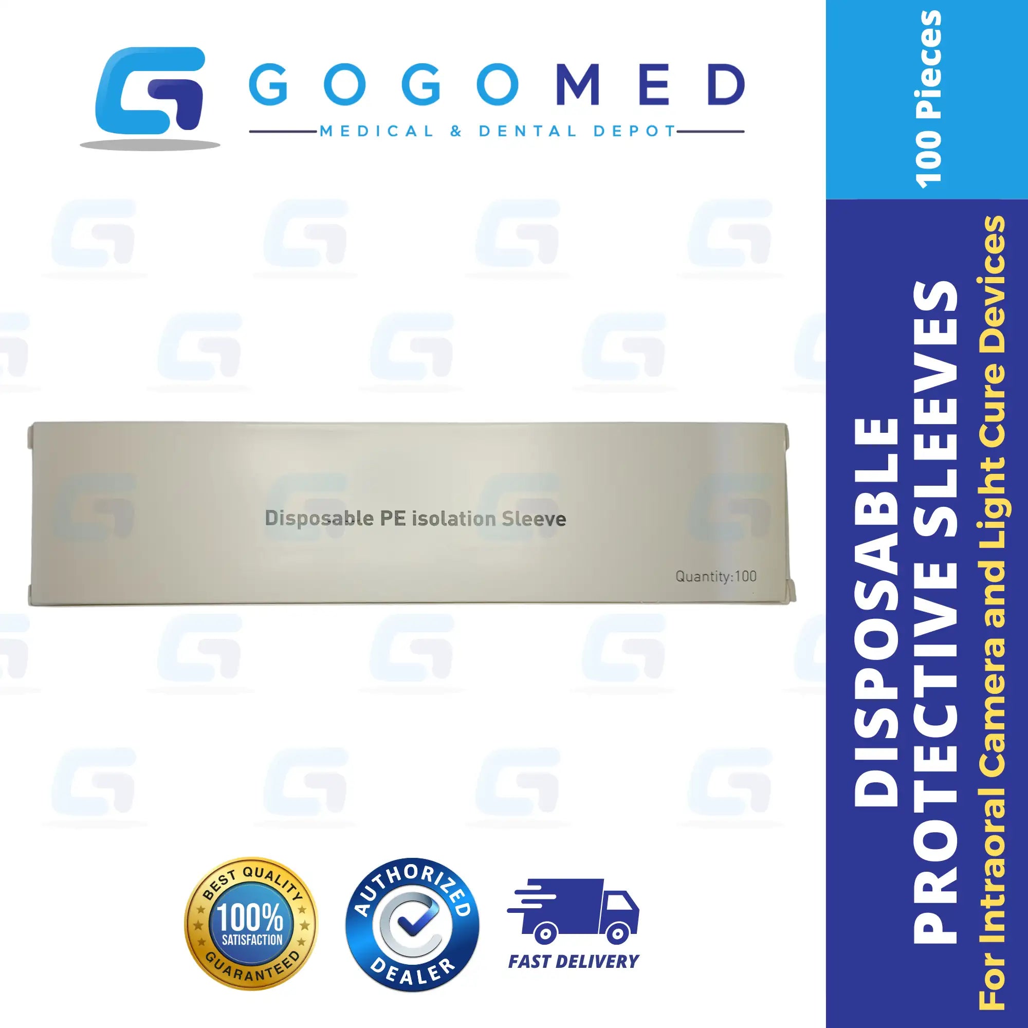 Disposable Protective Sleeves - Intraoral Camera/Light Cure 100pcs
