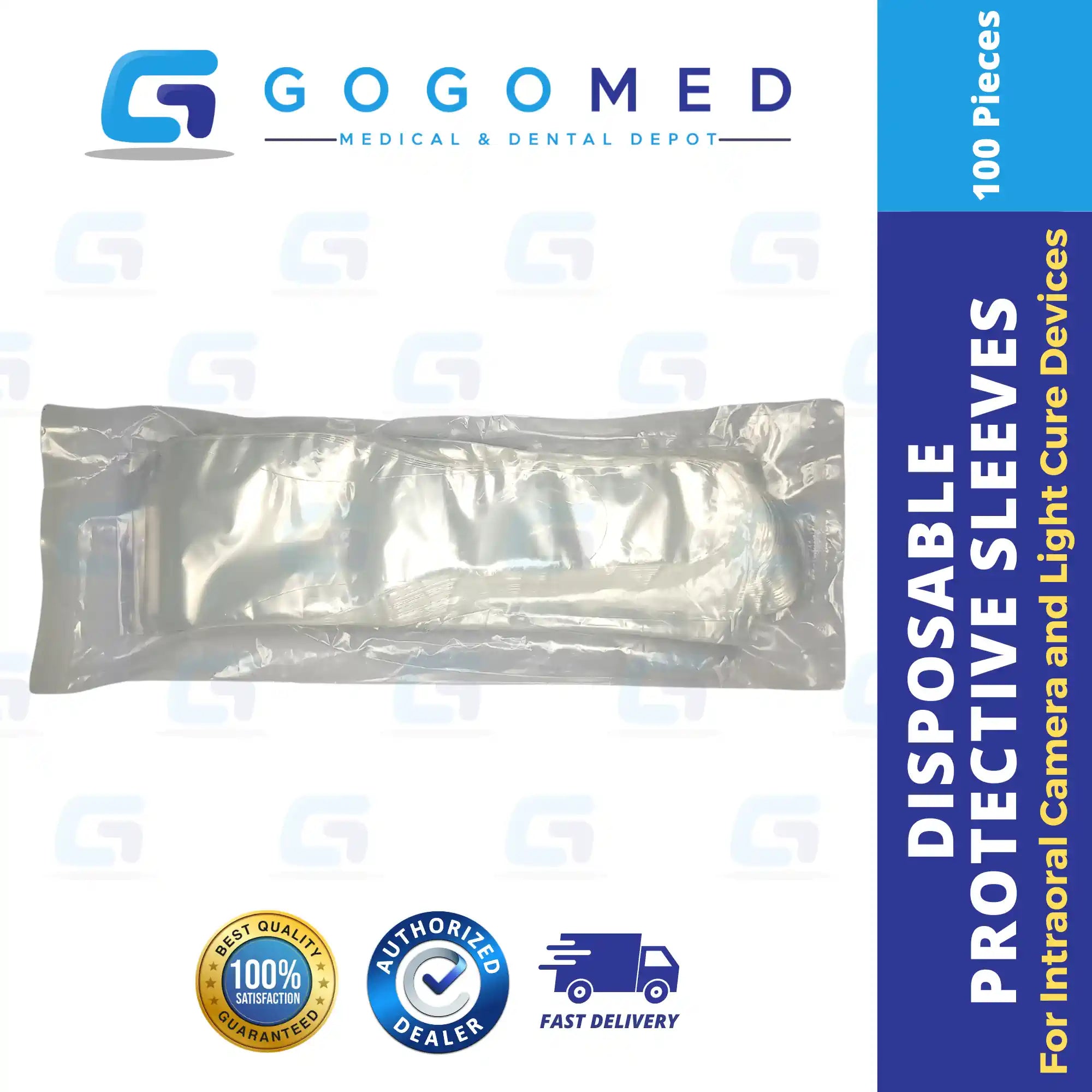 Disposable Protective Sleeves - Intraoral Camera/Light Cure 100pcs