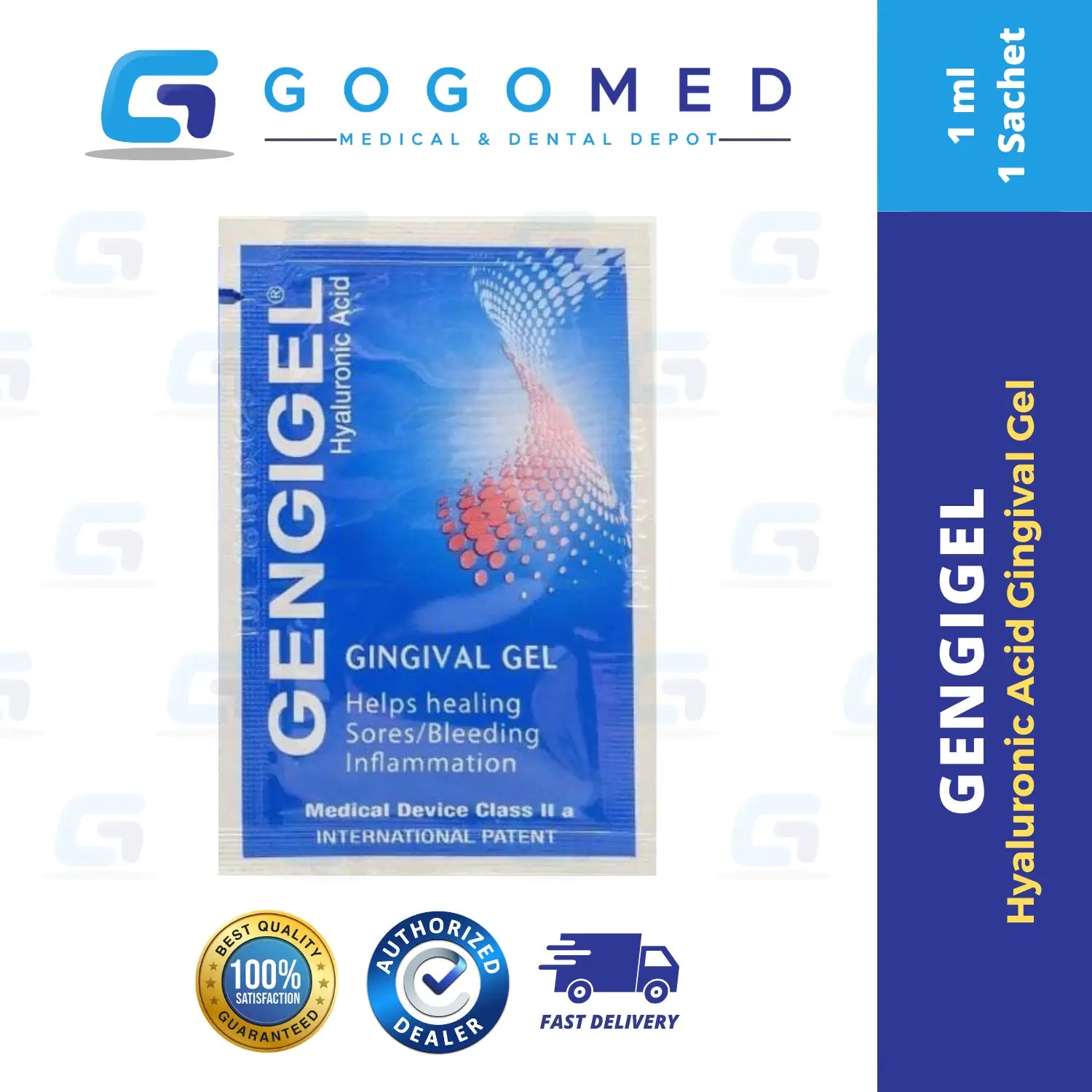 Gengigel Hyaluronic Acid Gingival Gel