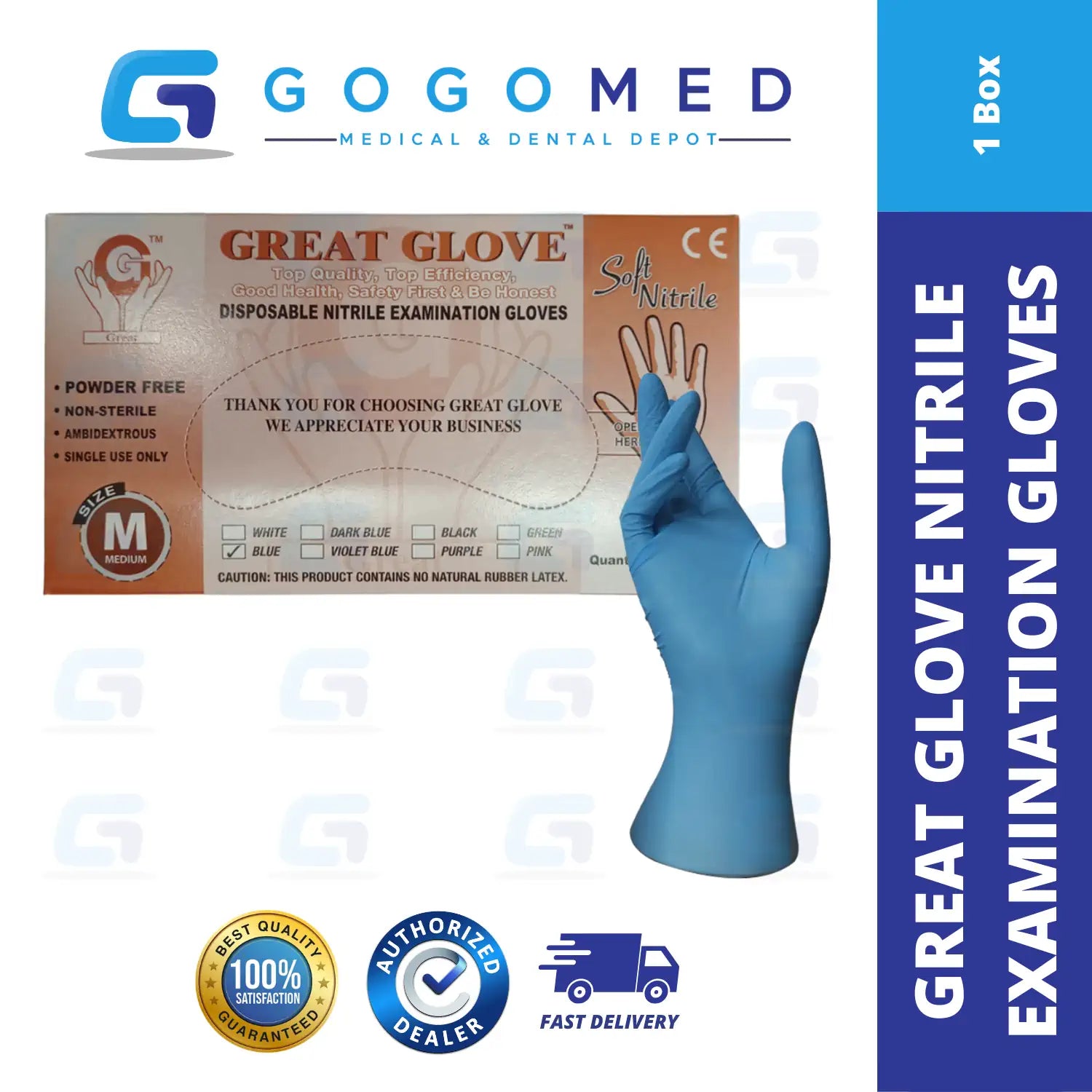 Great Gloves Nitrile