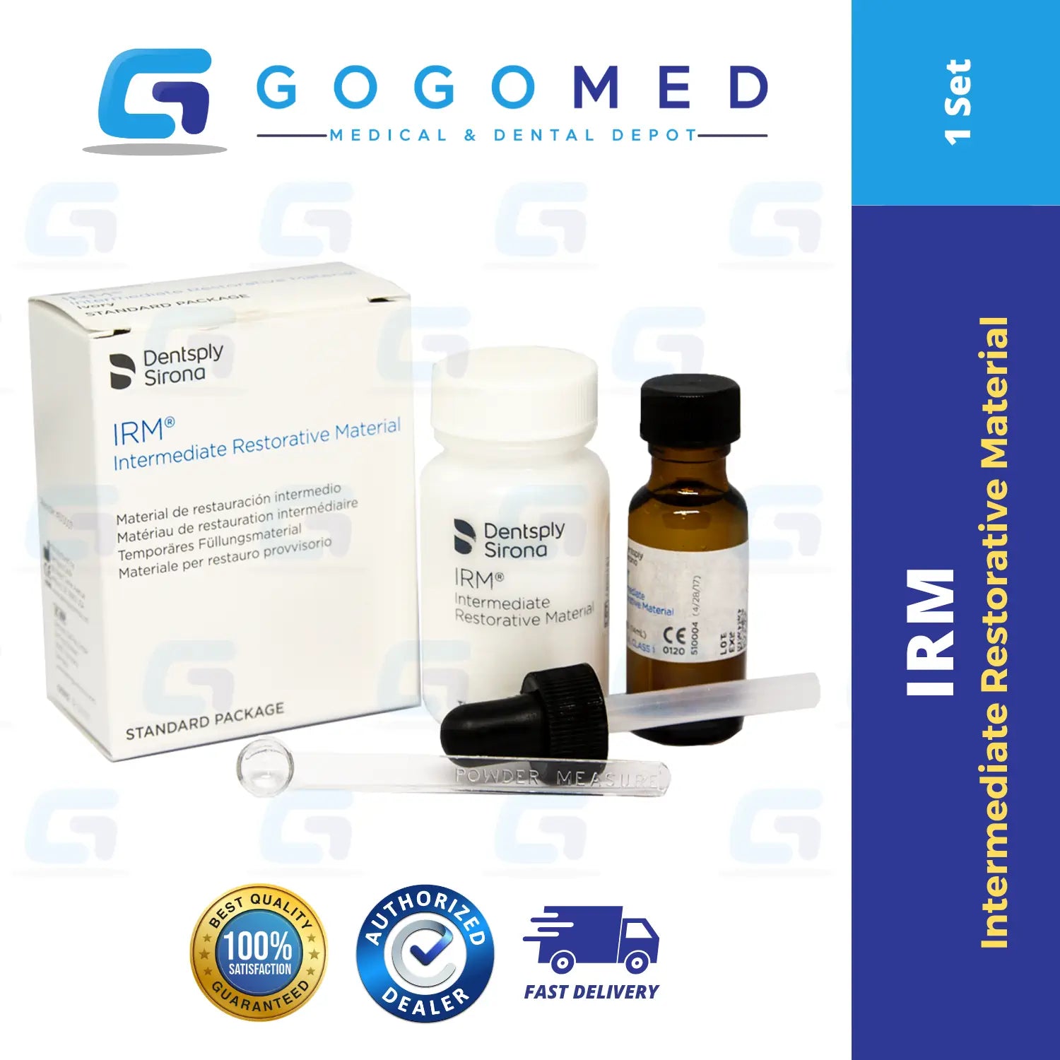 IRM - Intermediate Restorative Material Dentsply (Exp July 2026)