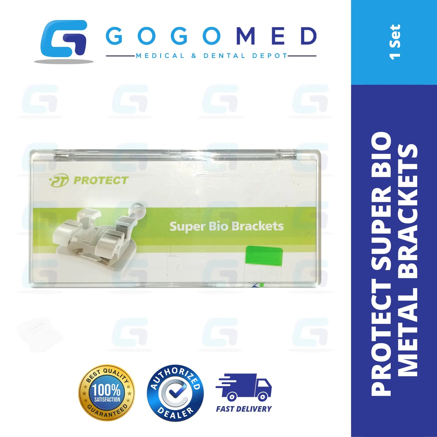 PROTECT Super Bio Metal Brackets Low Friction