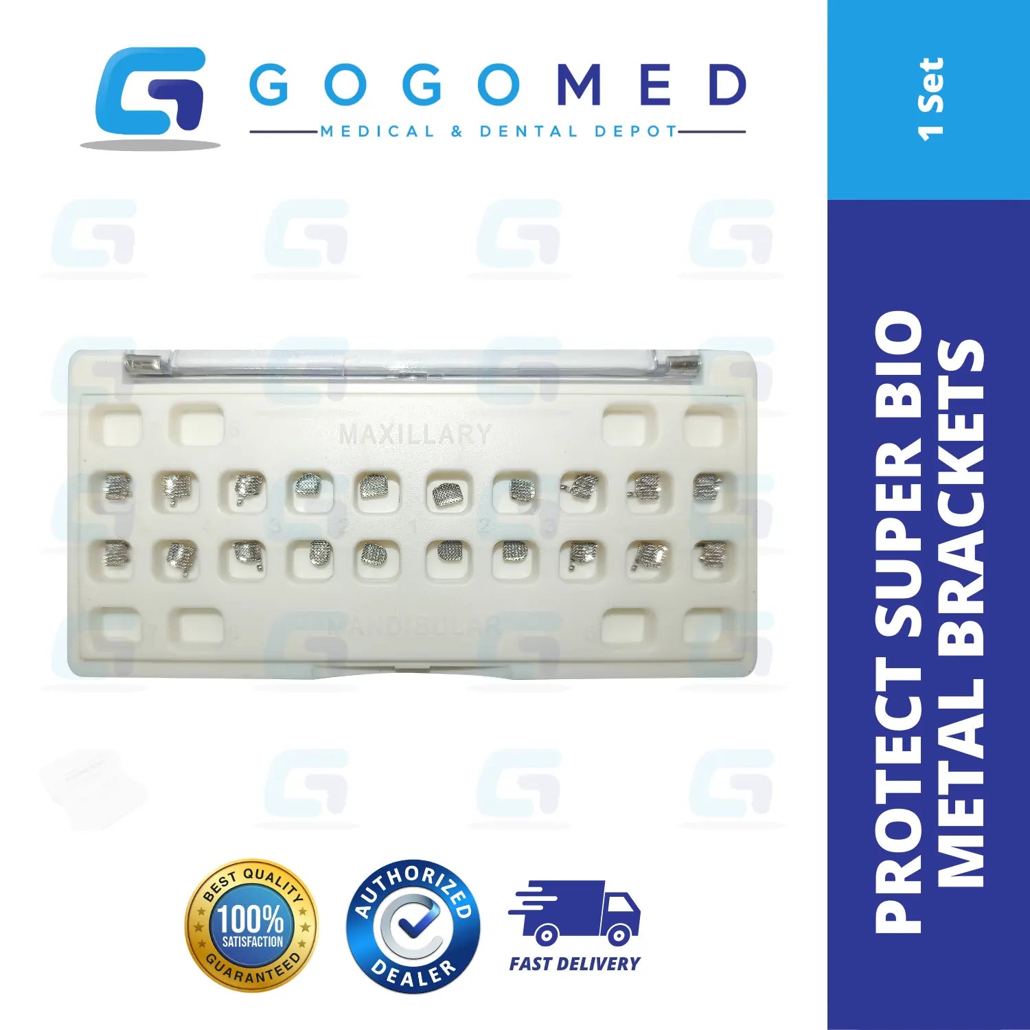 PROTECT Super Bio Metal Brackets Low Friction