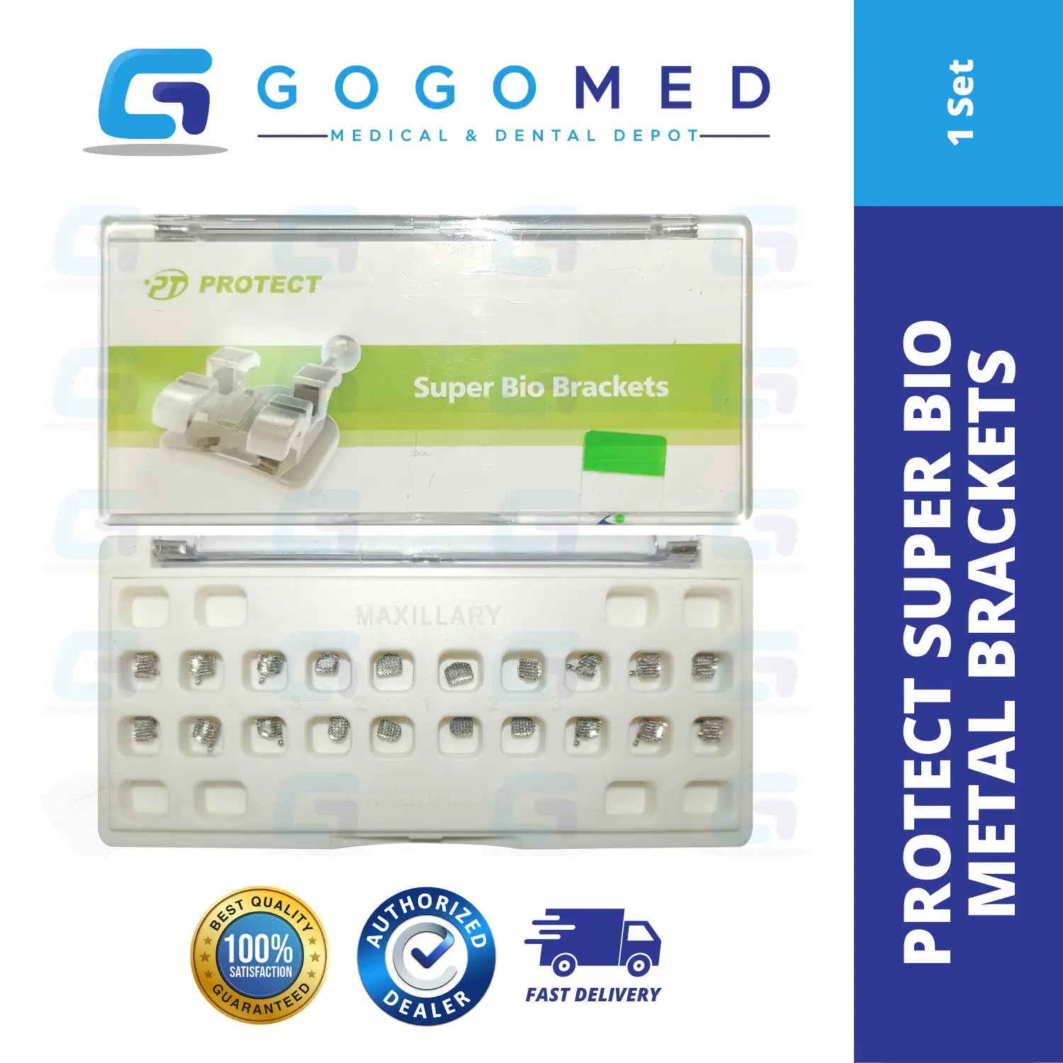 PROTECT Super Bio Metal Brackets Low Friction