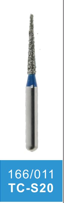 TAPER CONICAL END (TC) - DIAMOND BURS