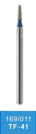 TAPER FLAT END (TF) - DIAMOND BURS