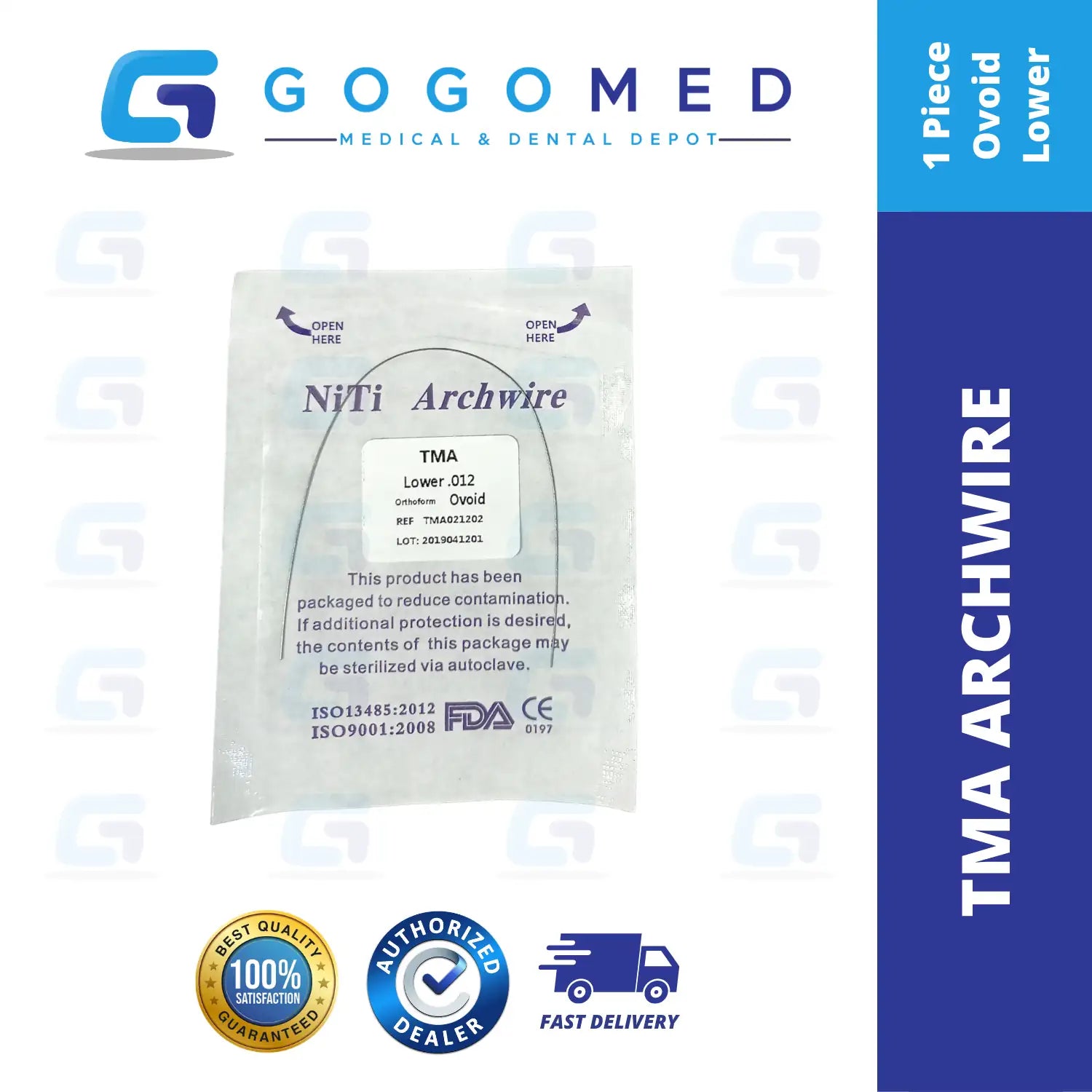 TMA Archwire (Ovoid/Round)