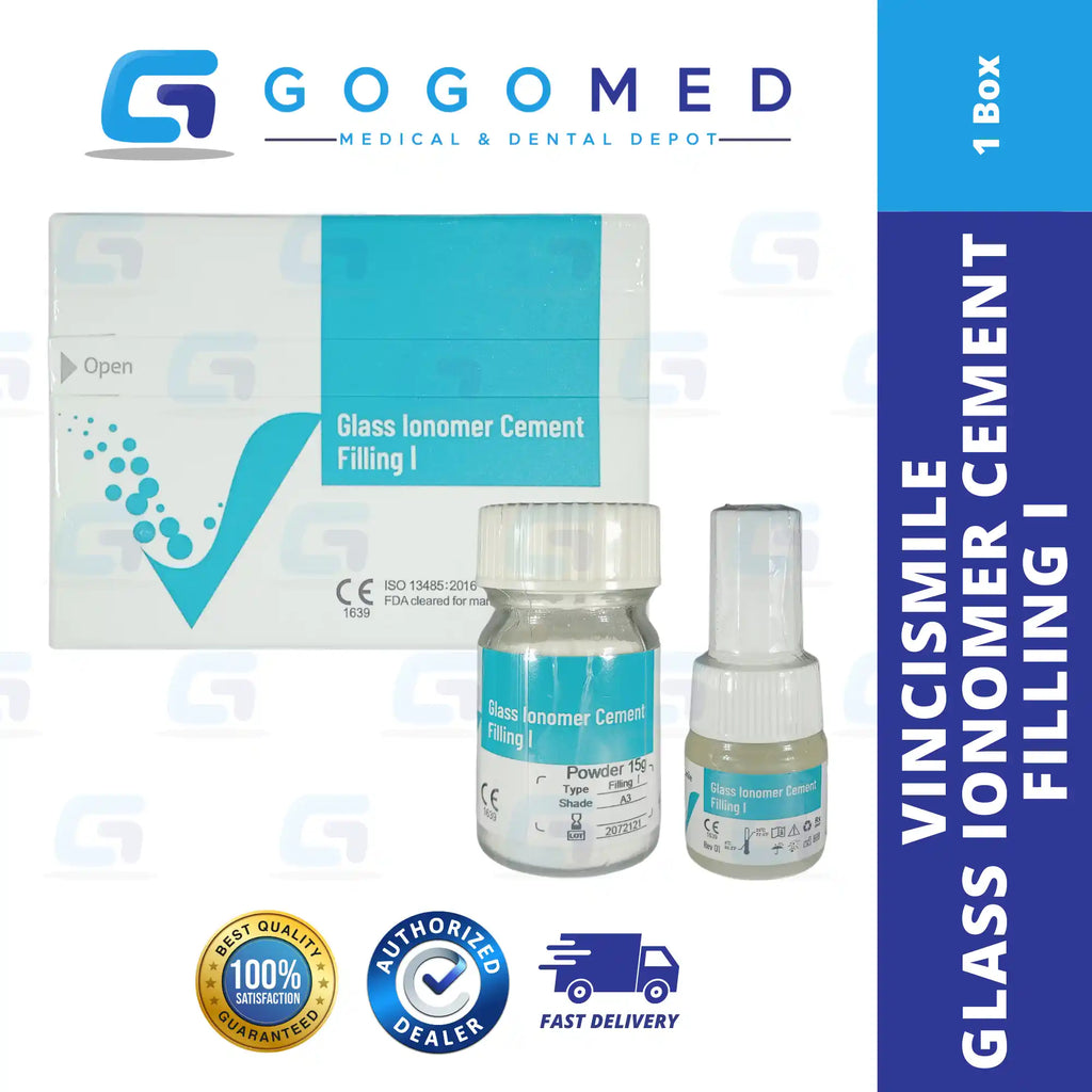 Glass ionomer temporary sale filling