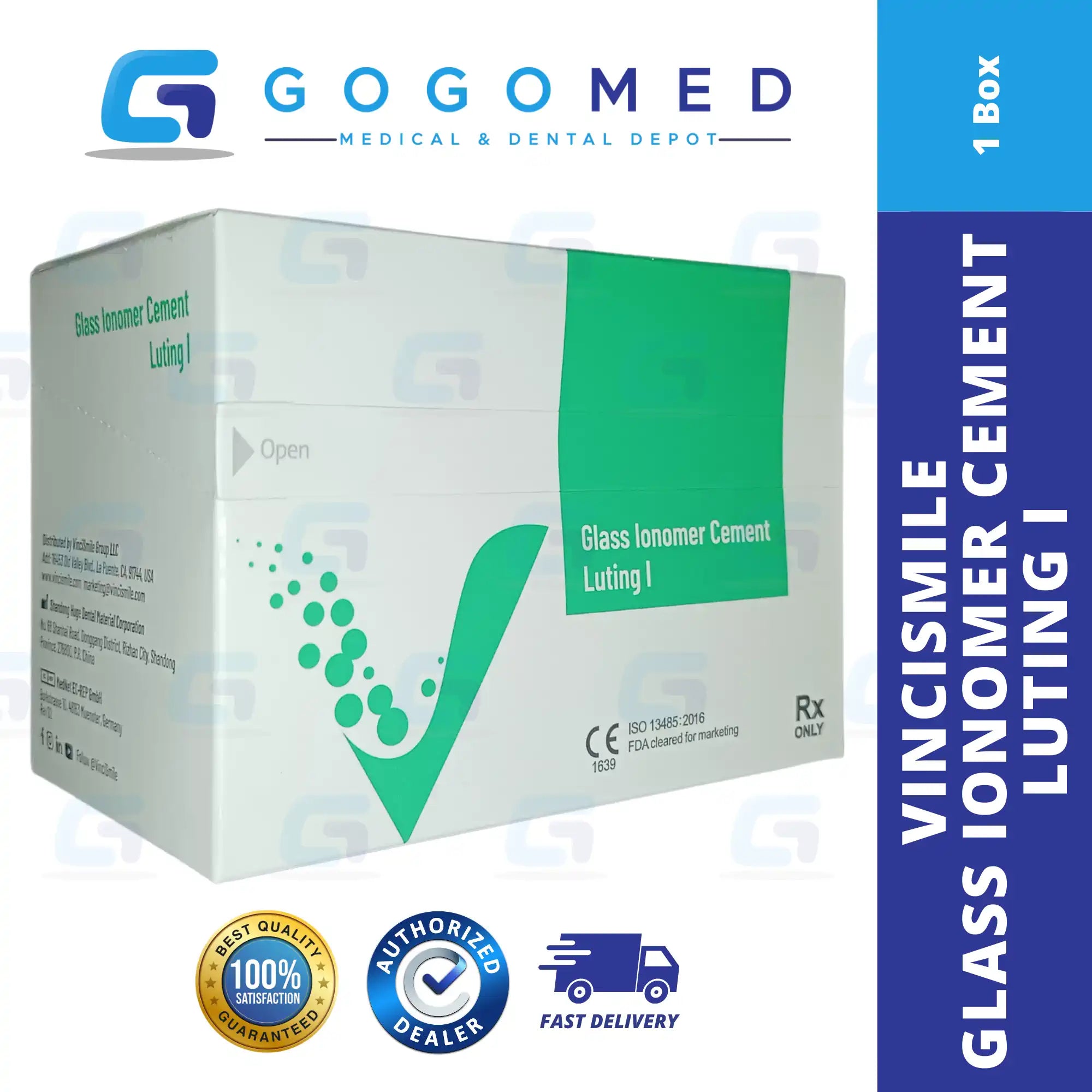 GIC CEMENT LUTING I - POWDER 30G + LIQUID 25G (HUGE)