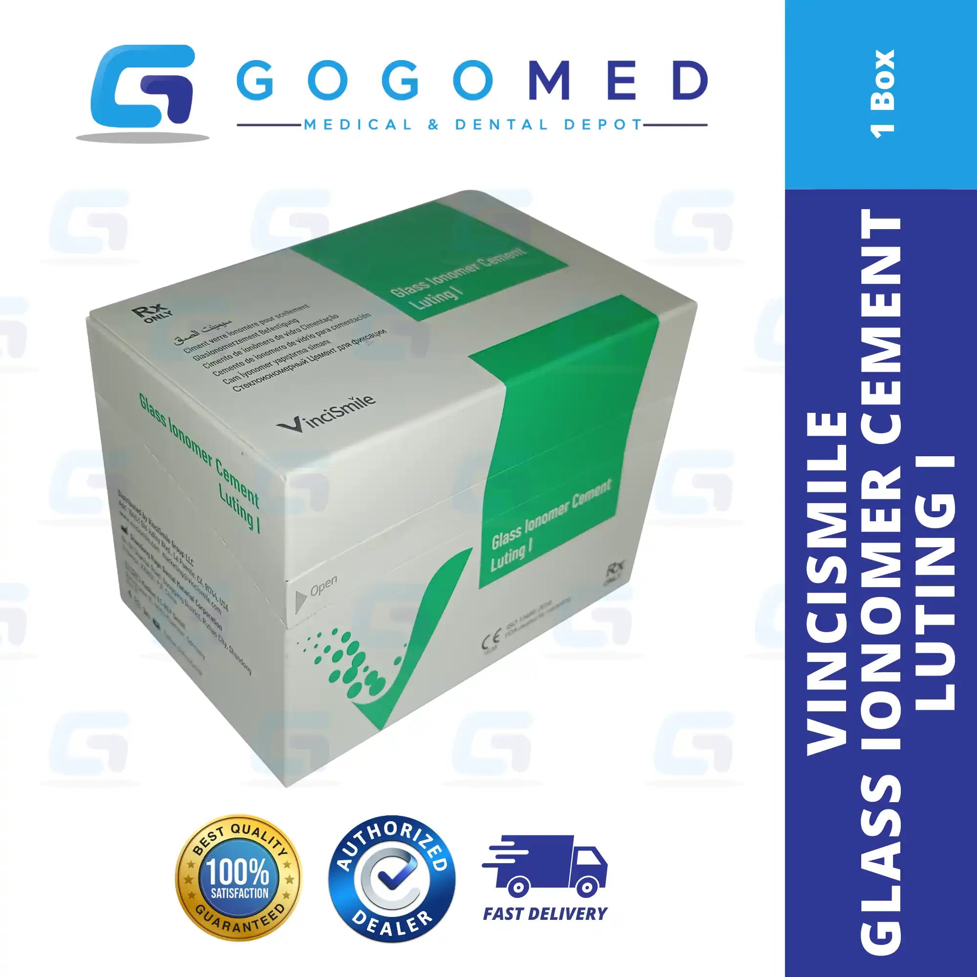 GIC CEMENT LUTING I - POWDER 30G + LIQUID 25G (HUGE)