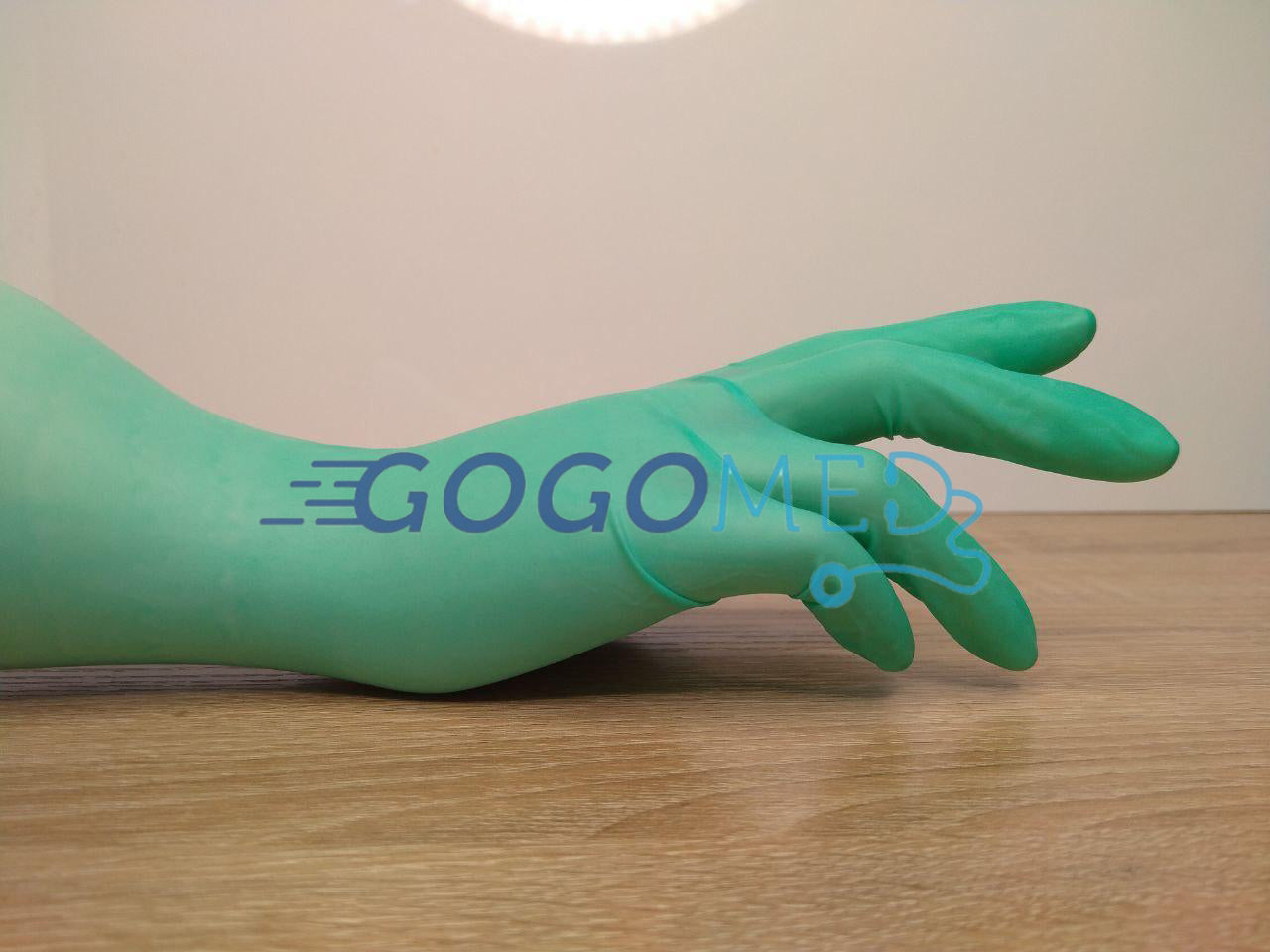 Mint Latex Gloves Powder Free - Glomed - Gogomed Supplies