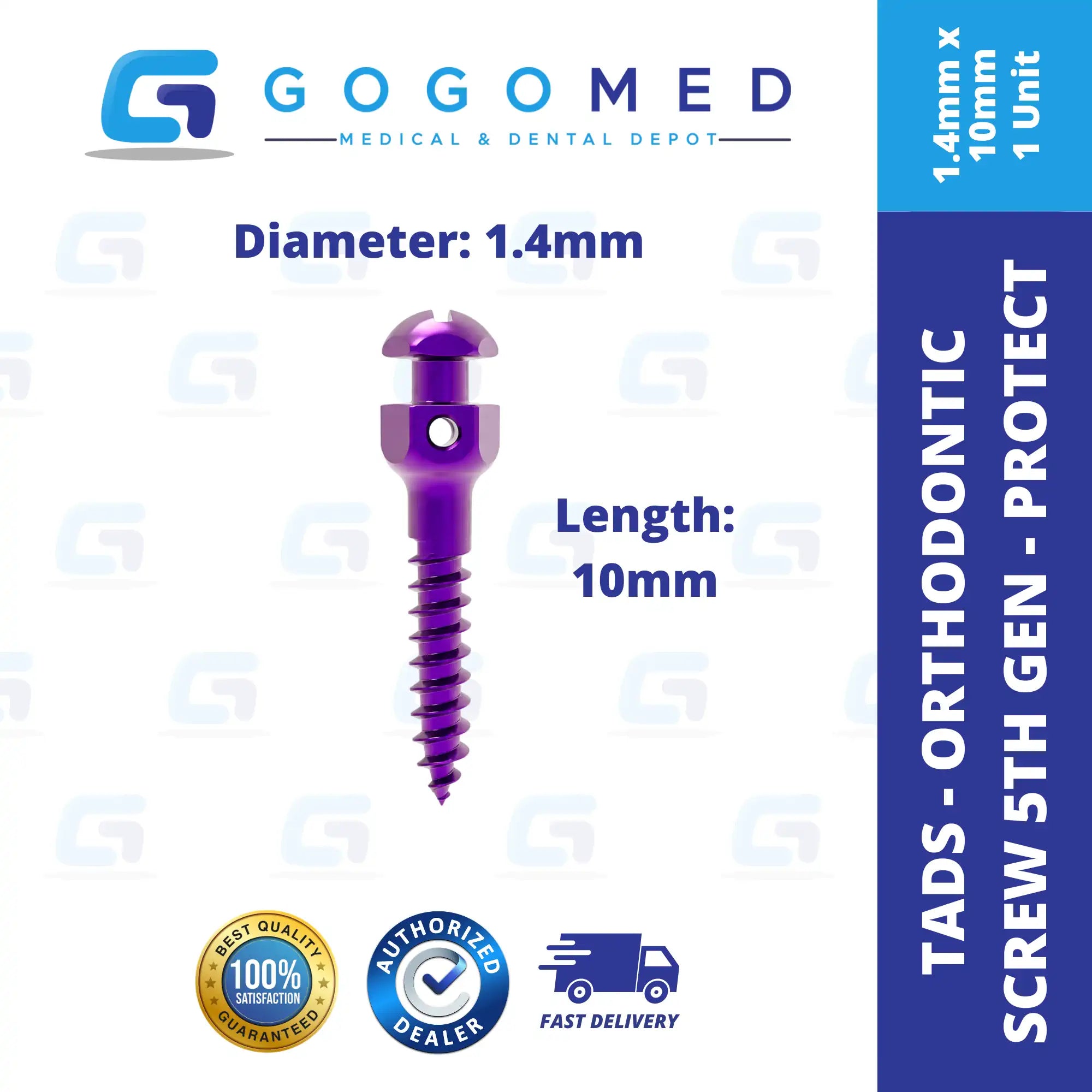 TAD Orthodontic Screw 5th Gen- Protect