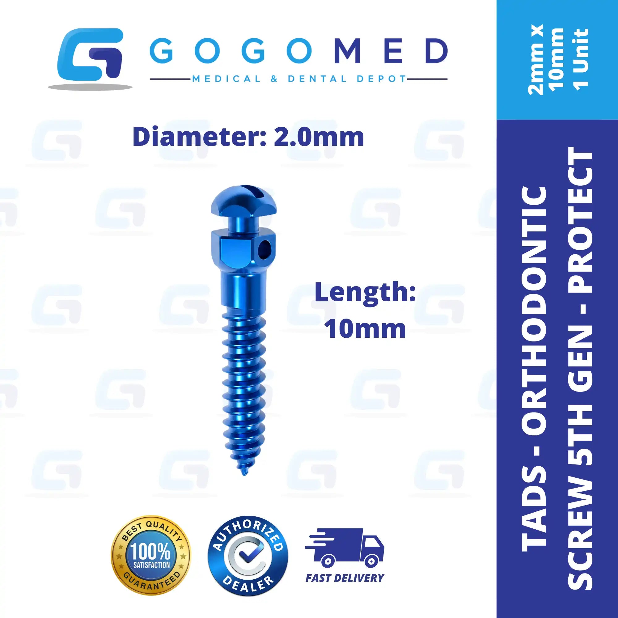 TAD Orthodontic Screw 5th Gen- Protect