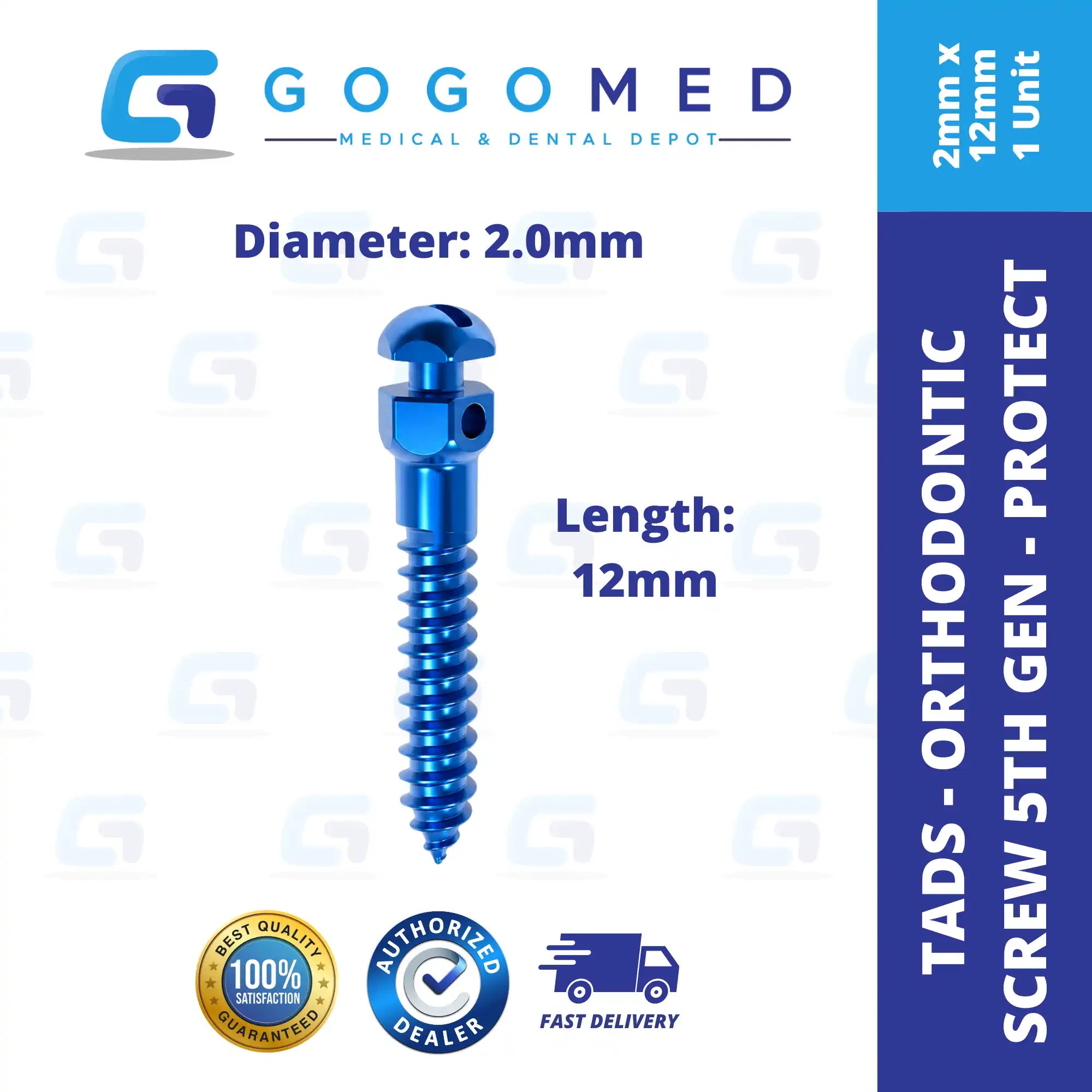 TAD Orthodontic Screw 5th Gen- Protect