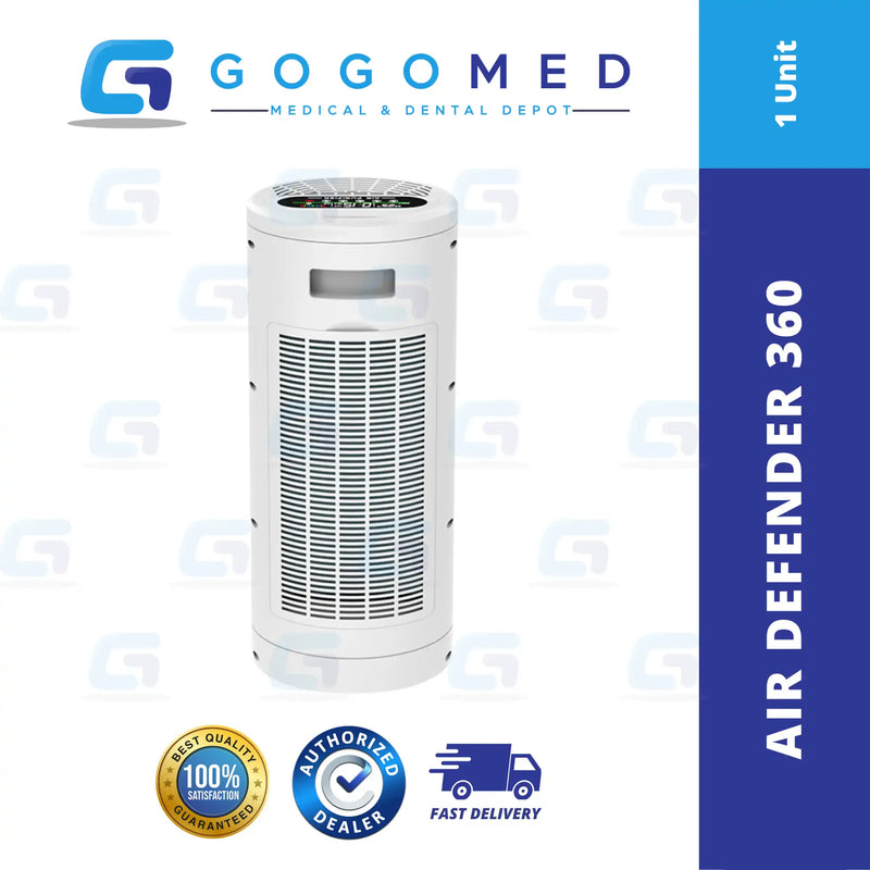 Air Defender 360 - Three Dimensional Wind Purification with HEPA + UV + ANION