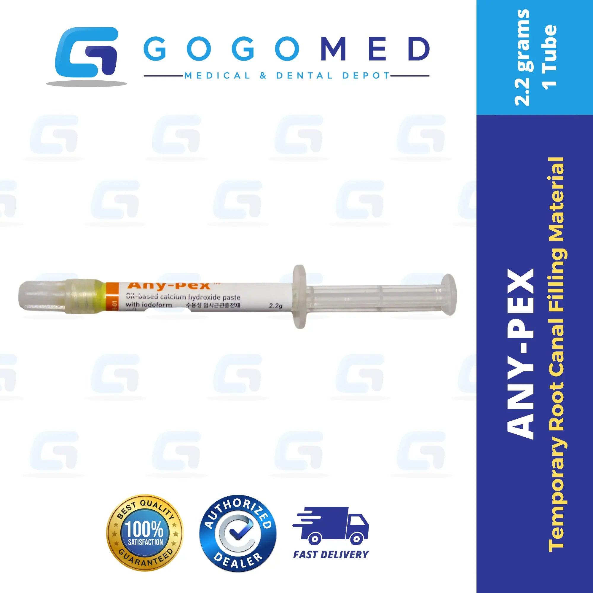 Any-Pex - Calcium Hydroxide Paste with Iodoform 2.2g