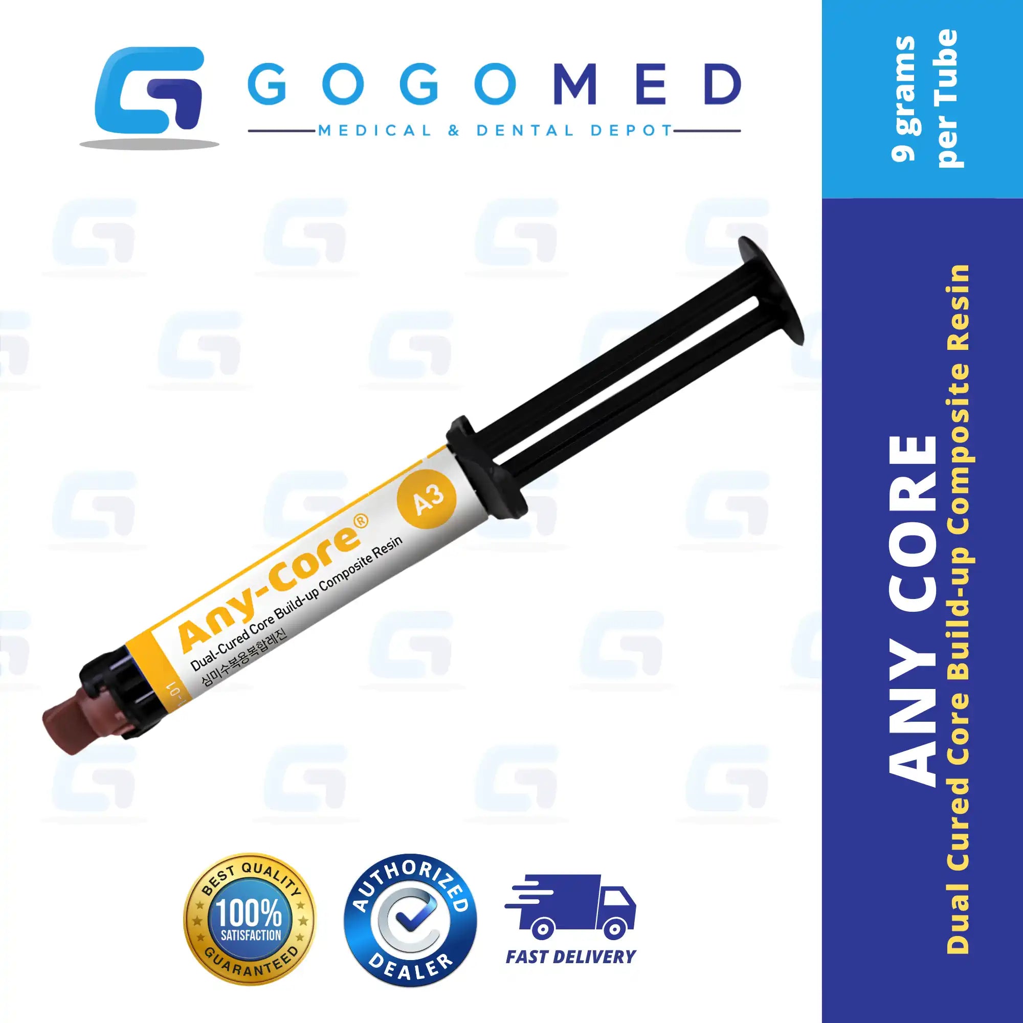 Any Core - Core Build Up Composite Resin (Dual Cure)