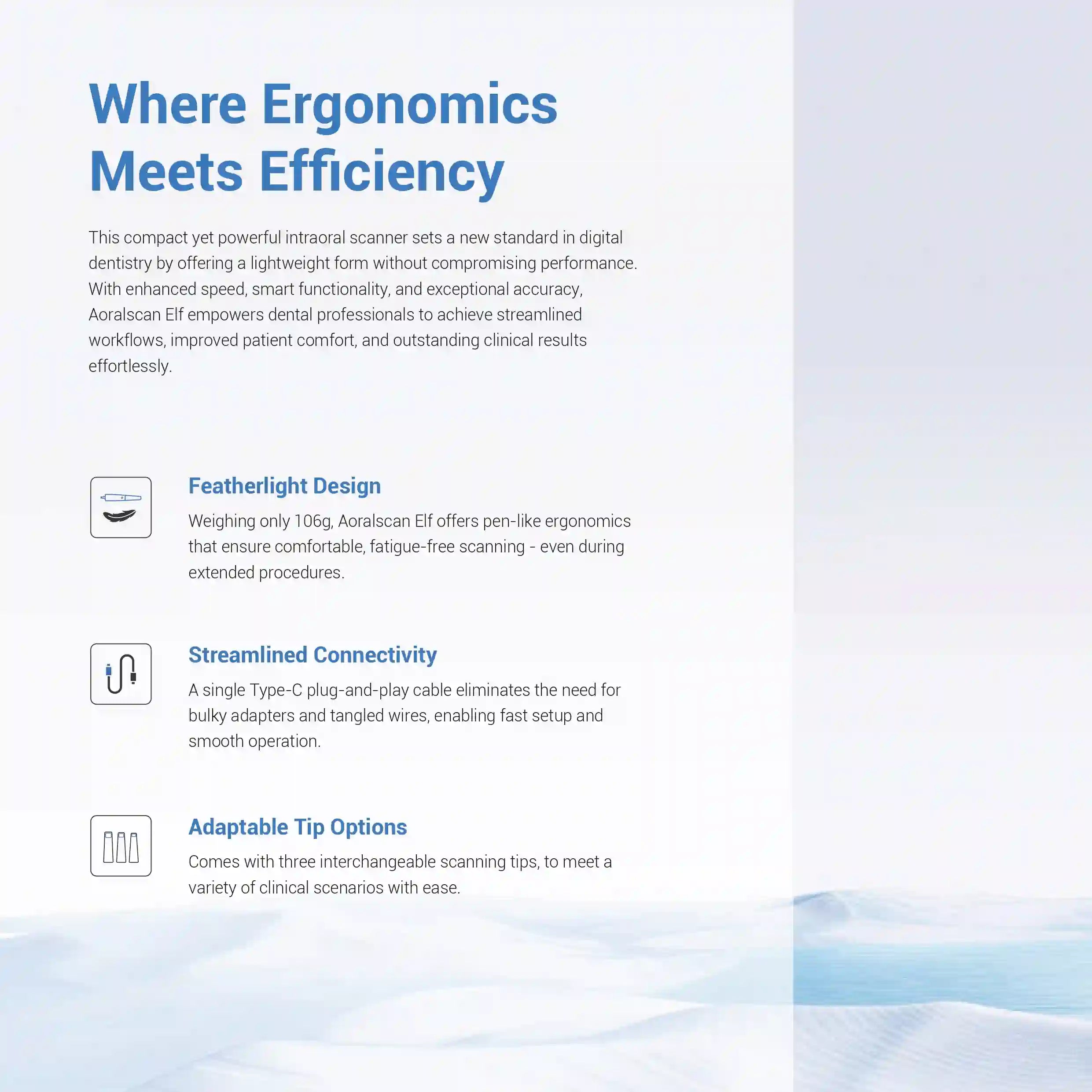 Aoralscan ELF Intraoral Scanner - Shining 3D