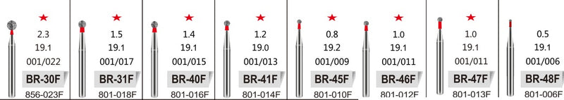 Round (BR) - Diamond Burs