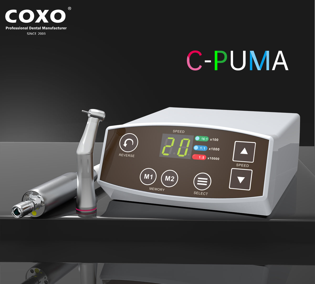 Brushless Electric Micromotor - C-PUMA COXO