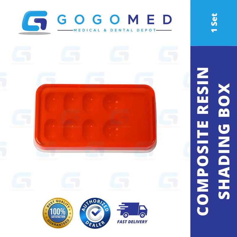 Composite Resin Shade Box – 8-Slot