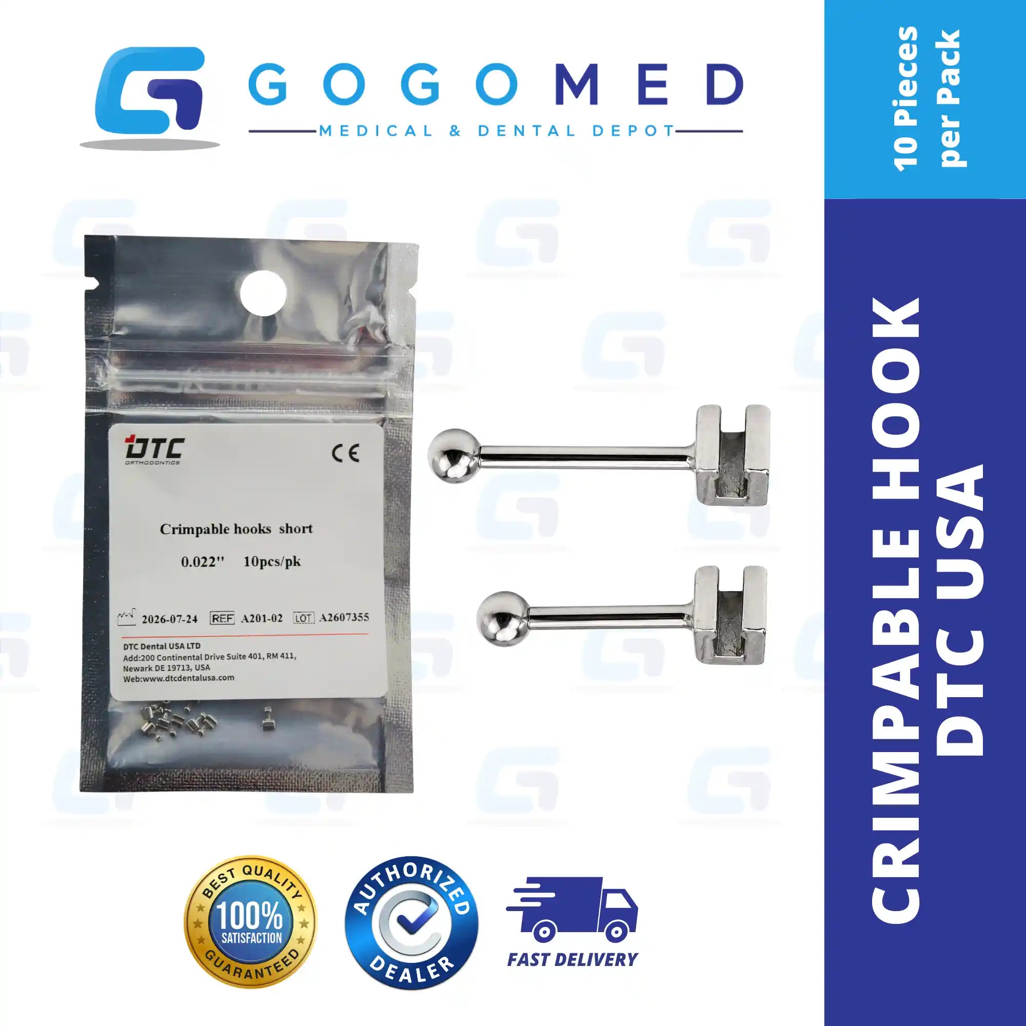 Crimpable Hook (DTC USA)