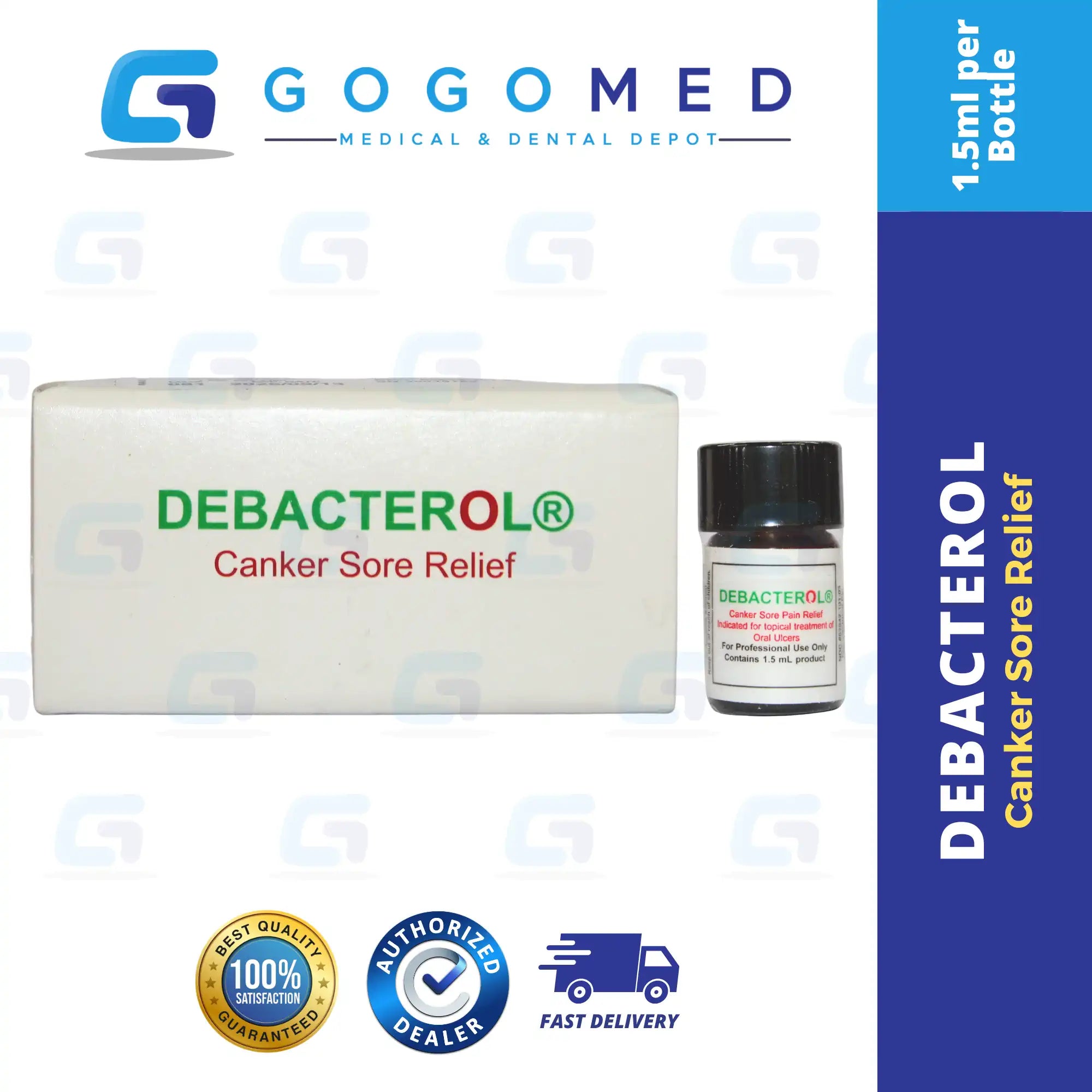 Debacterol Canker Sore Relief 1.5ml