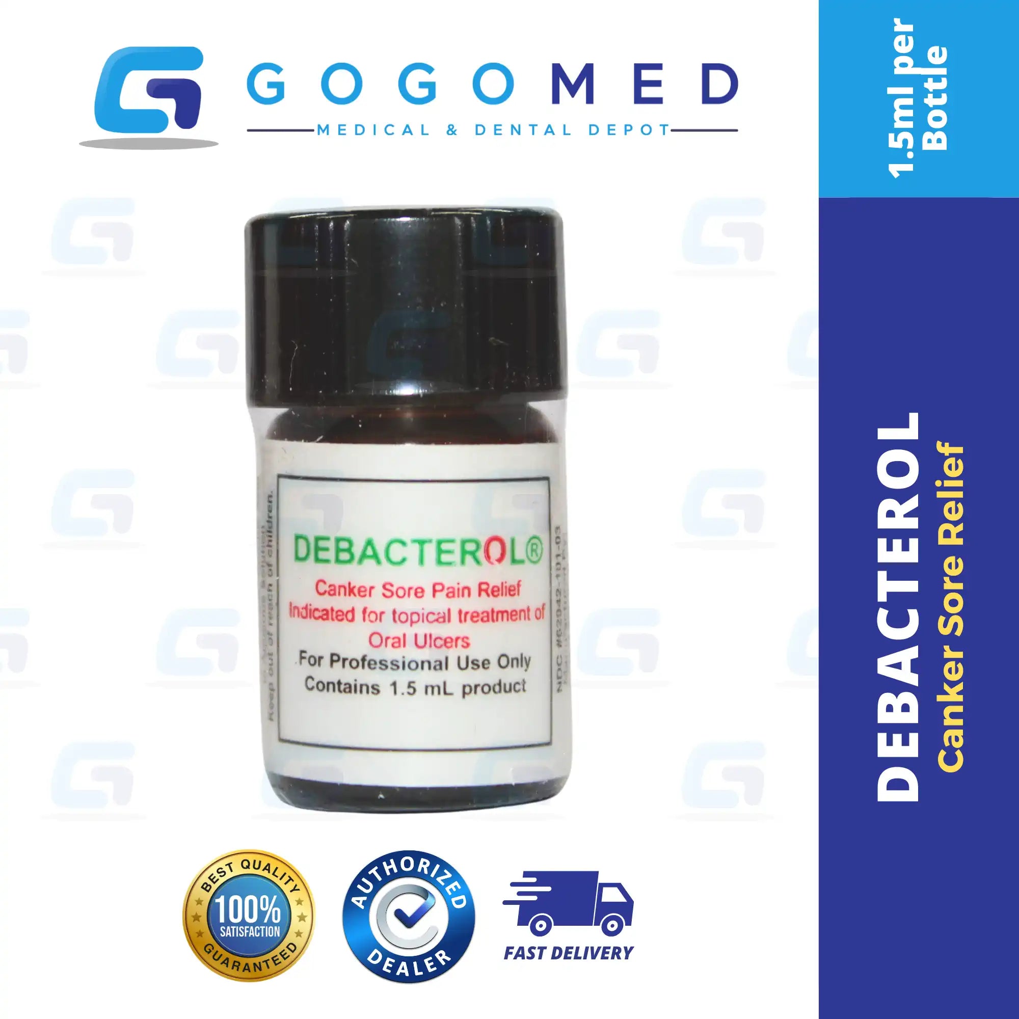 Debacterol Canker Sore Relief 1.5ml