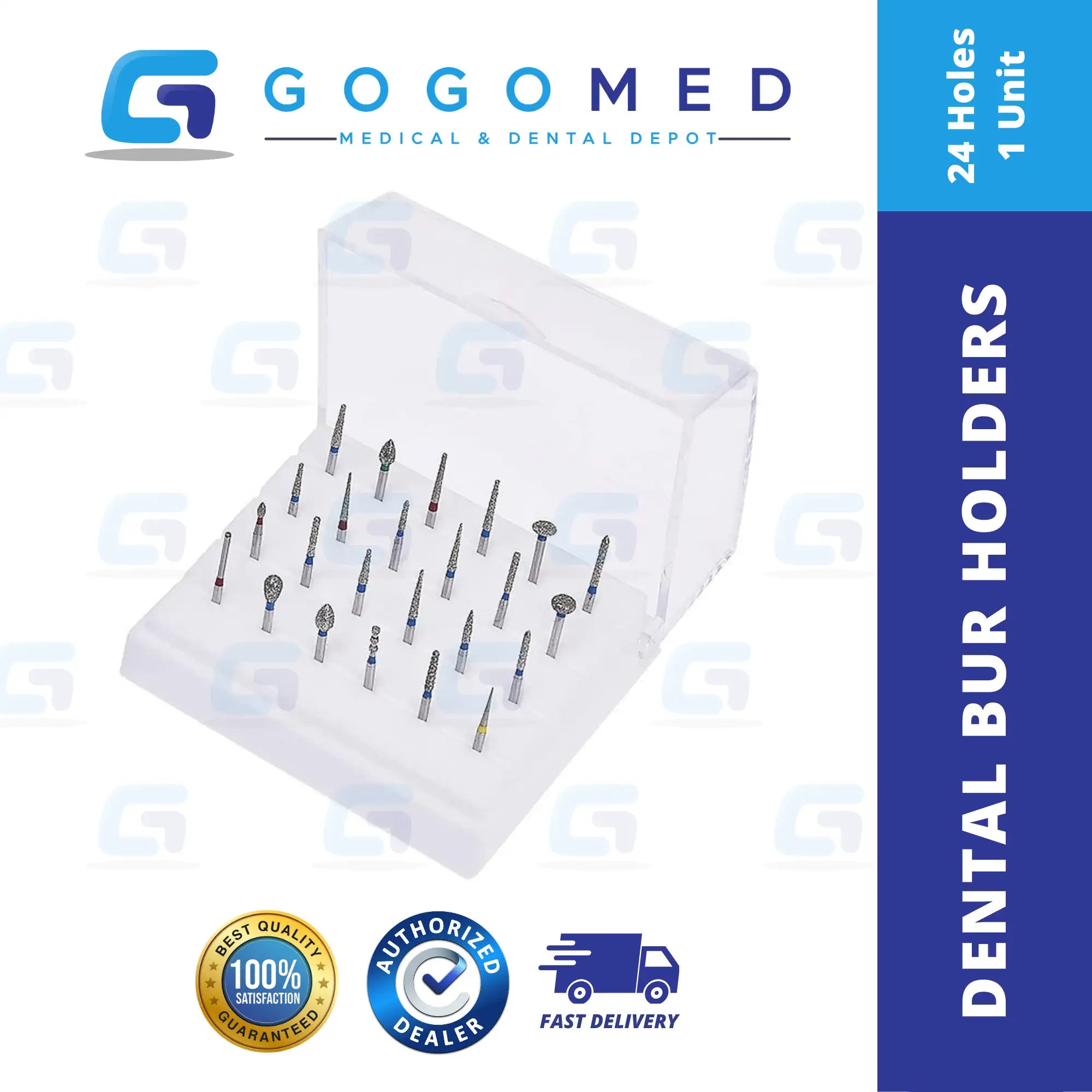 Dental bur Holder 24 Holes