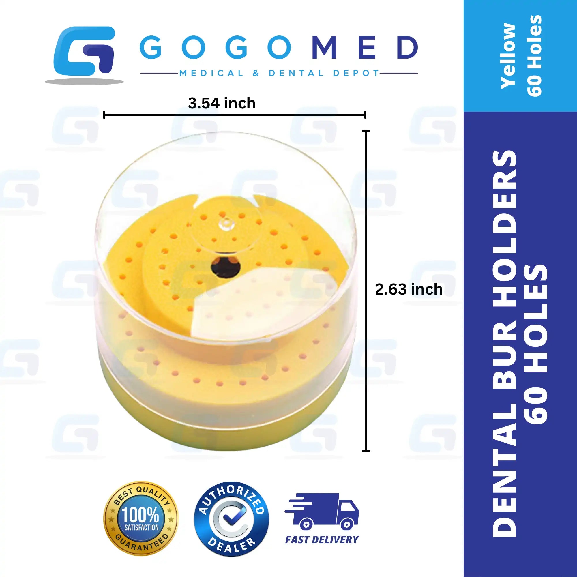 Bur Holder 60 Holes