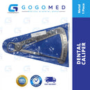 Dental Caliper - Stainless Steel - For Metal and Wax Measurement Gauge