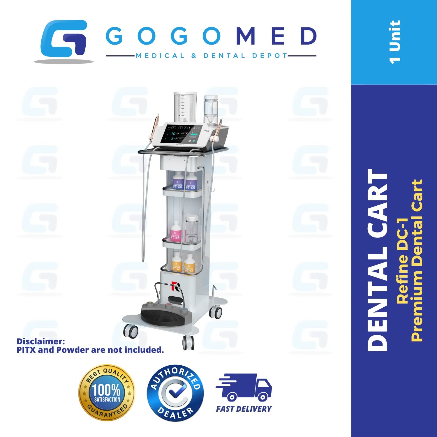 DC-1 Dental Cart - Refine