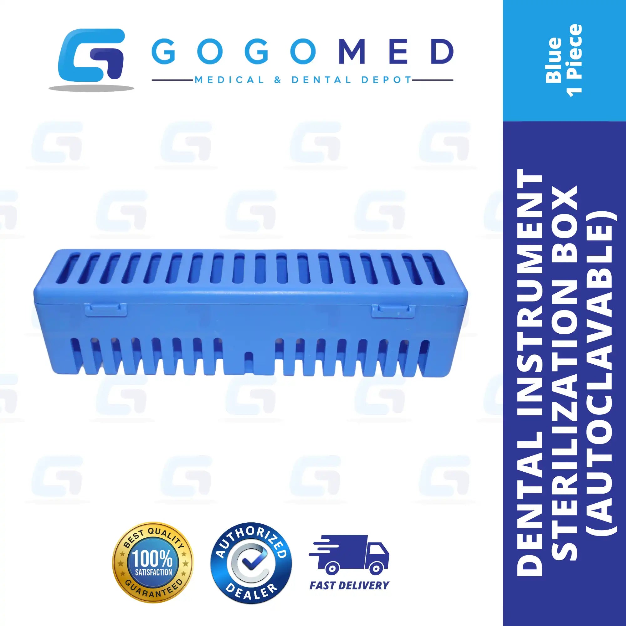 Dental Instrument Sterilization Box (Autoclavable) 1 Piece
