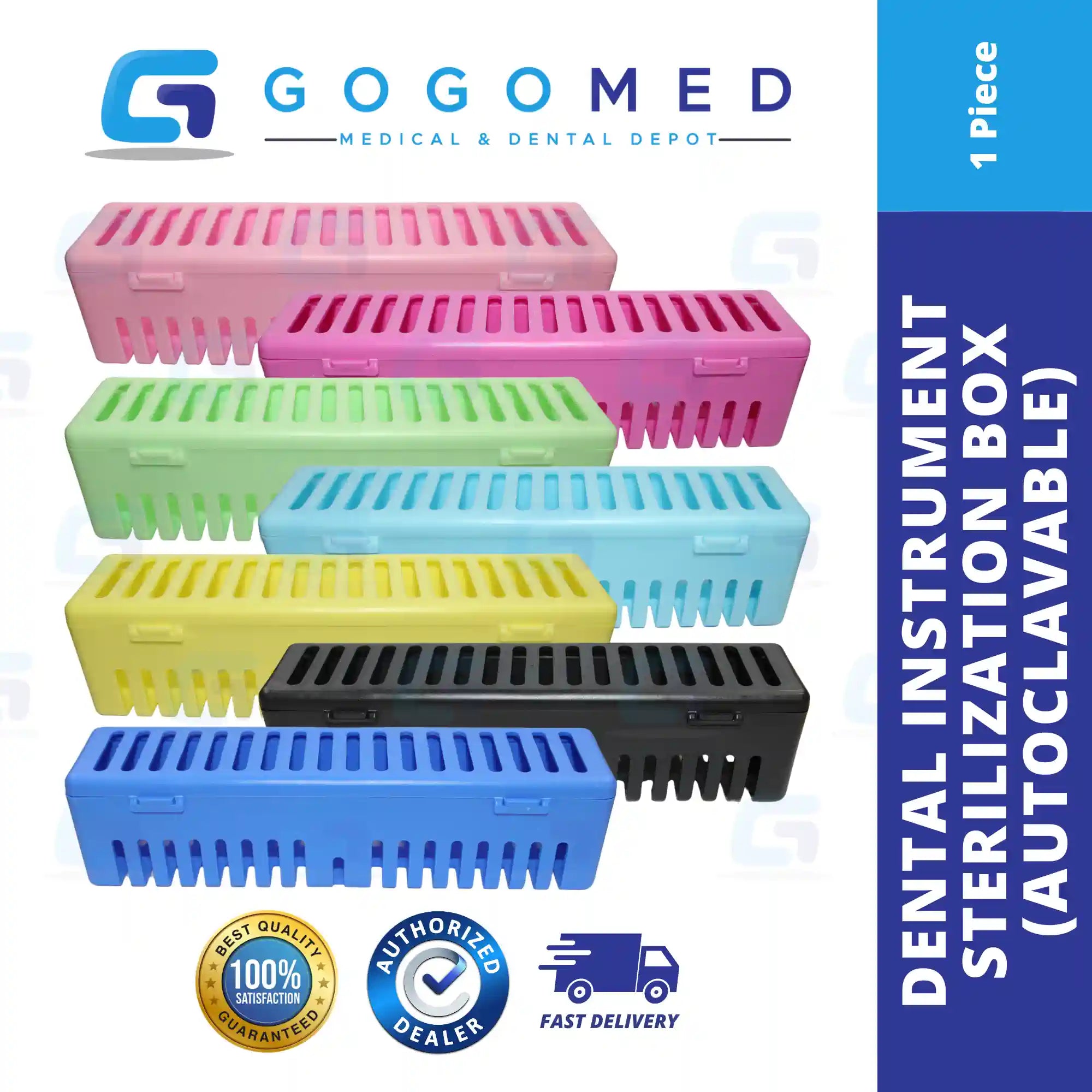 Dental Instrument Sterilization Box (Autoclavable) 1 Piece