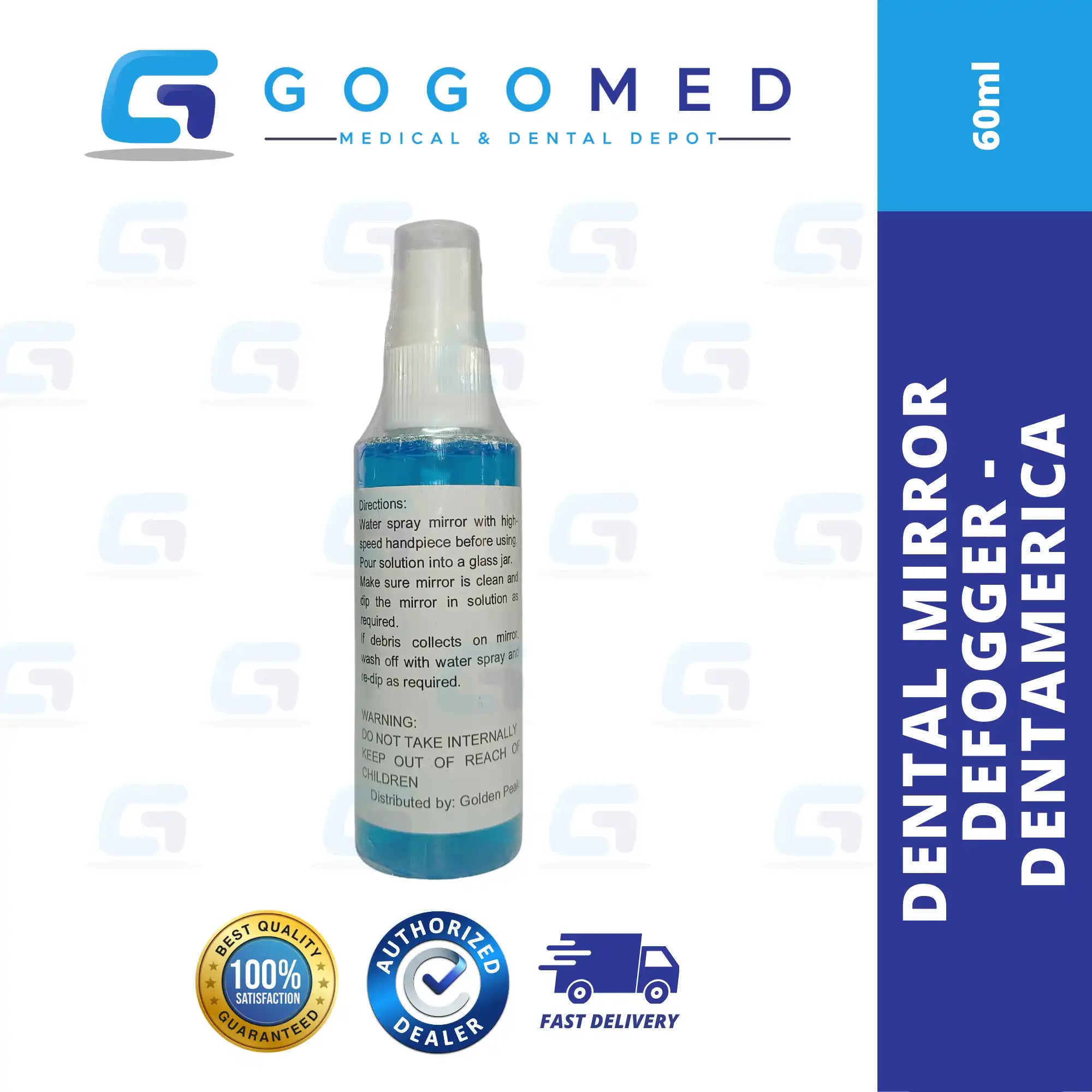 Dental Mirror Defogger 60mL - Dentamerica