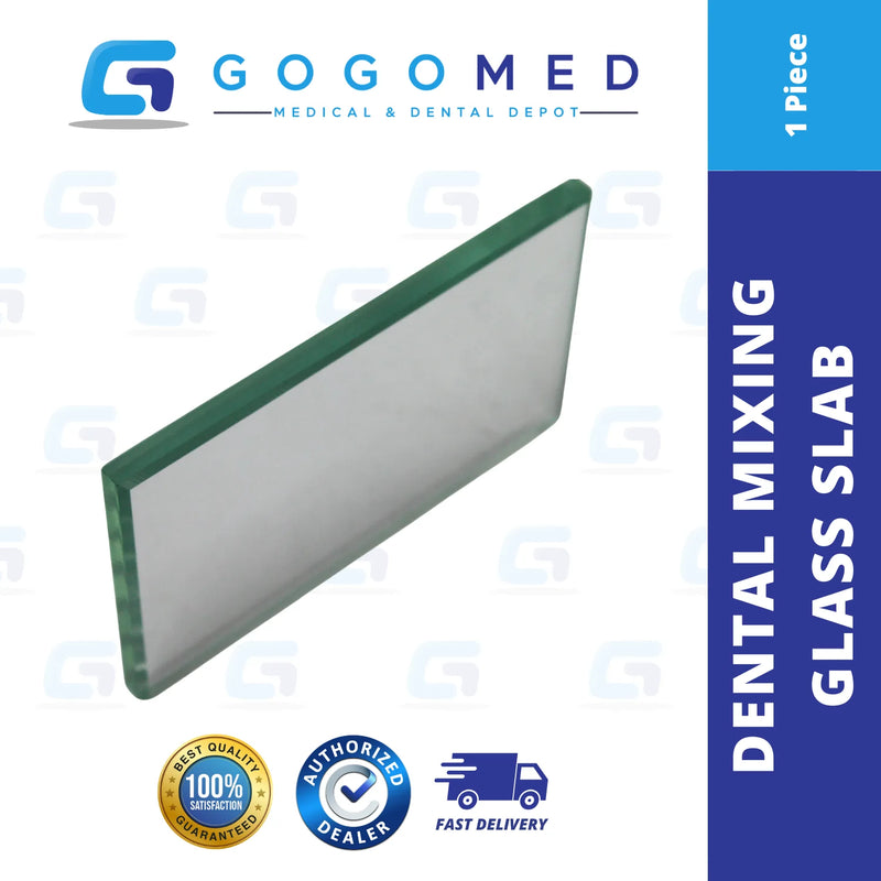 Dental Mixing Glass Slab - 1 Piece