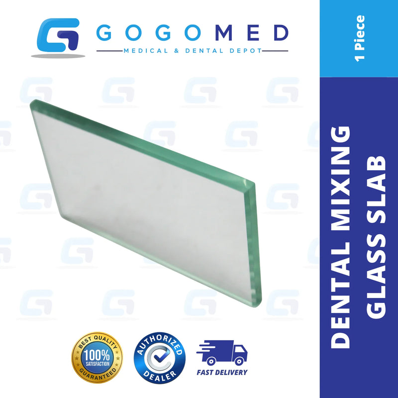 Dental Mixing Glass Slab - 1 Piece