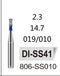 DOUBLE INVERTED CONE (DI) - DIAMOND BURS