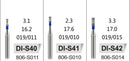 CHAMFUR (CF) - DIAMOND BURS