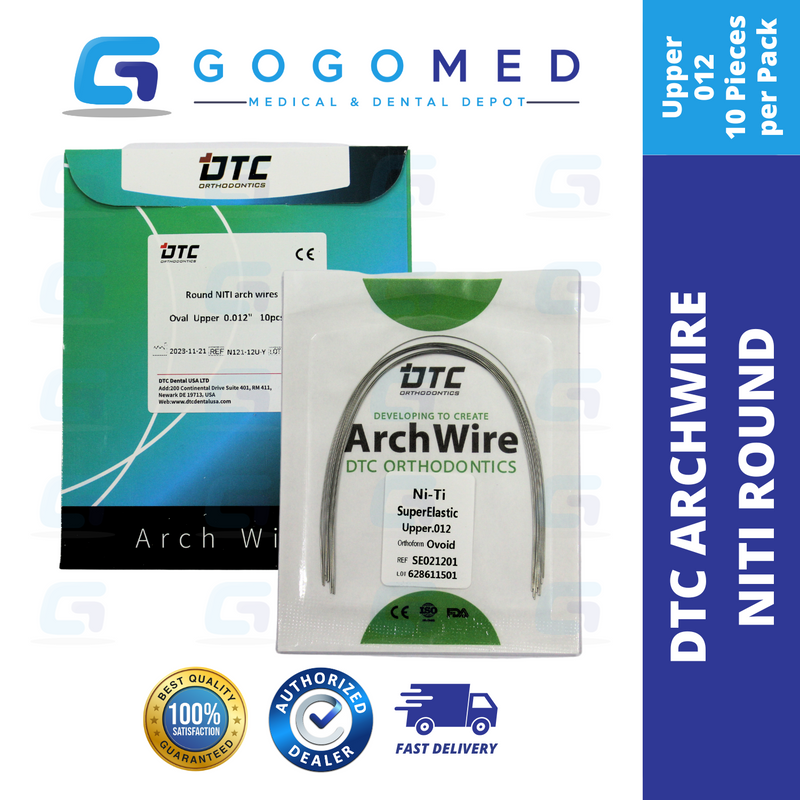 DTC USA - NiTi Archwire (Ovoid/Round)