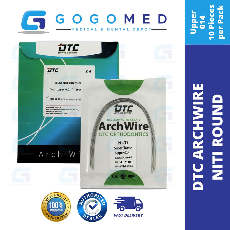 DTC USA - NiTi Archwire (Ovoid/Round)