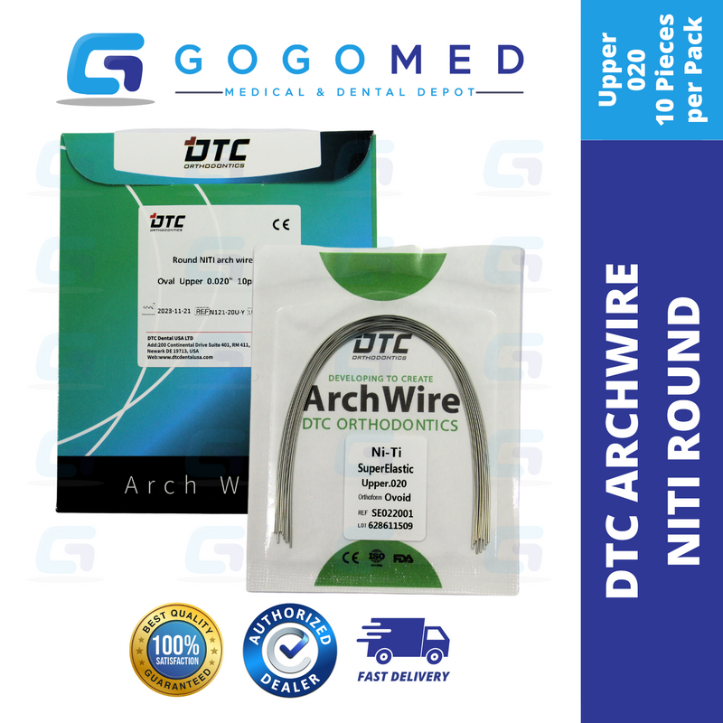 DTC USA - NiTi Archwire (Ovoid/Round)