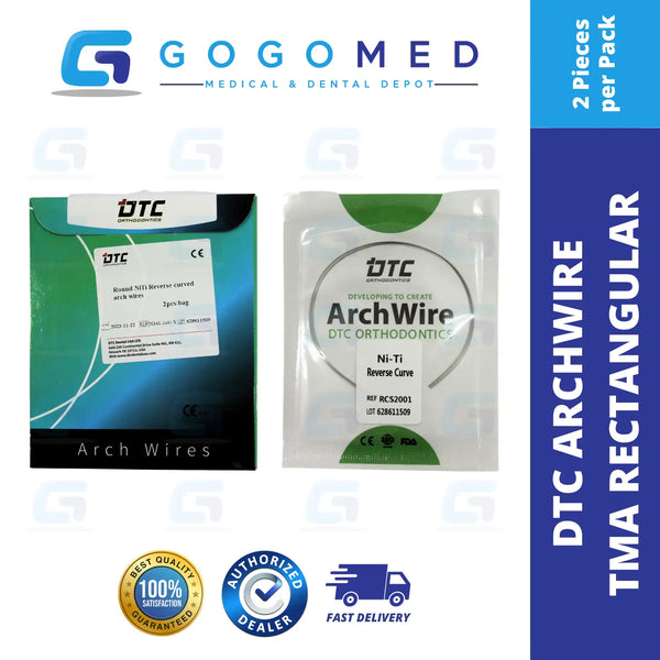 DTC USA - NiTi Reverse Curve RCS Archwire (Ovoid/Round)