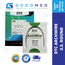 DTC USA - Stainless Steel SS Archwire (Ovoid/Round)