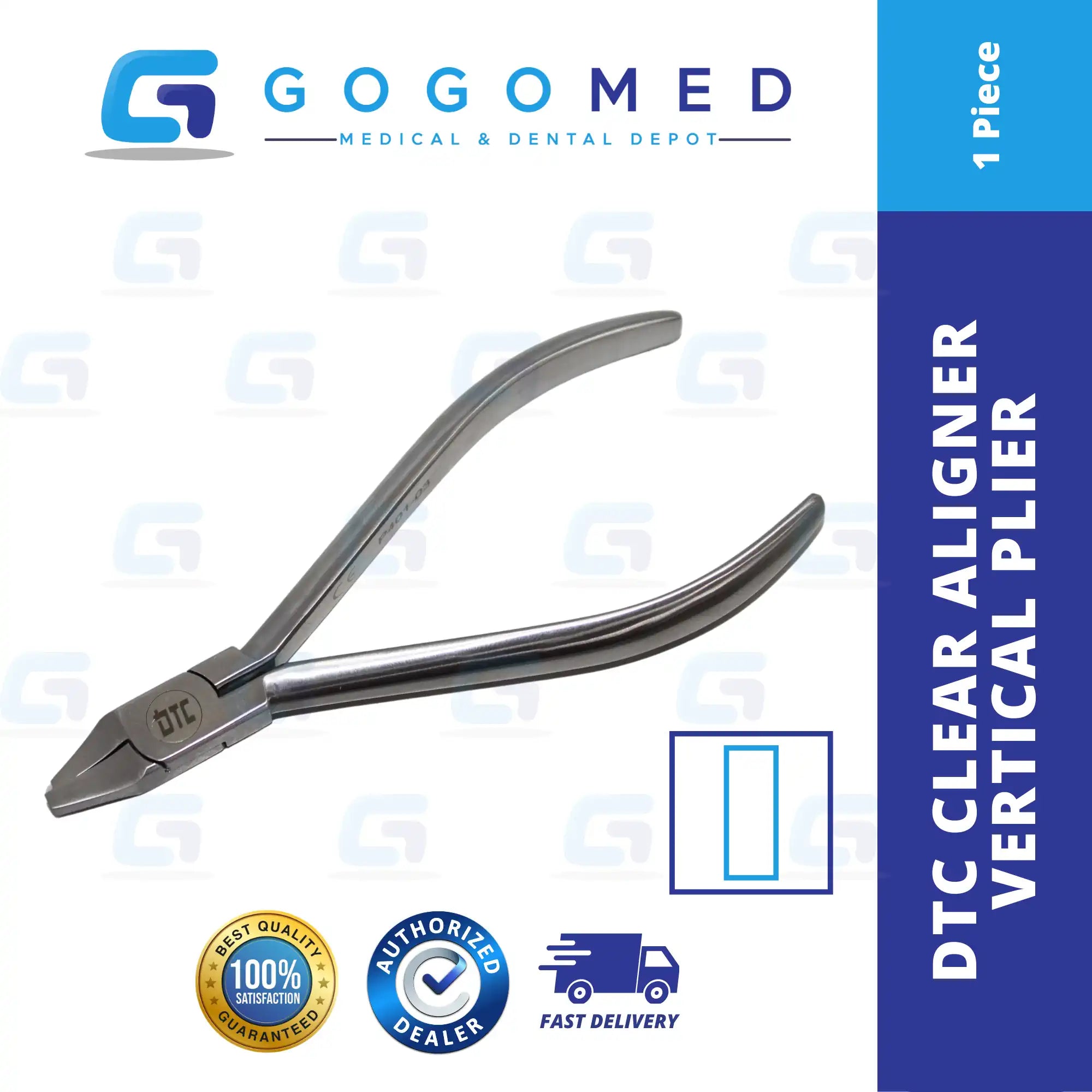 Vertical Plier - DTC Clear Aligner Plier